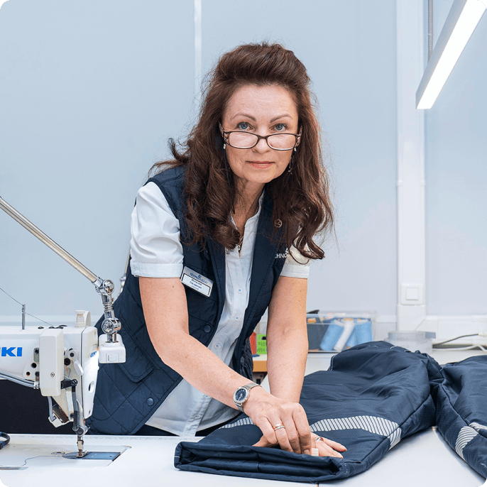 Подгонка спецодежды