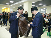 Сотрудники нового международного аэропорта в Калуге в одежде «Техноавиа»