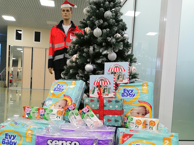 Филиал «Техноавиа-Пермь» сделал новогодние подарки детям-сиротам